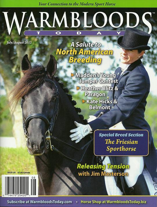 Friesian Sporthorse feature article