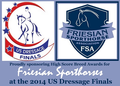 US Dressage Finals Friesian Sporthorses FSA