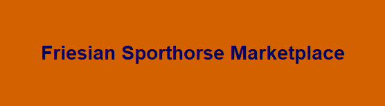 Friesian Sporthorse Marketplace - Official Friesian Sporthorse Logo Merchandise and Apparel